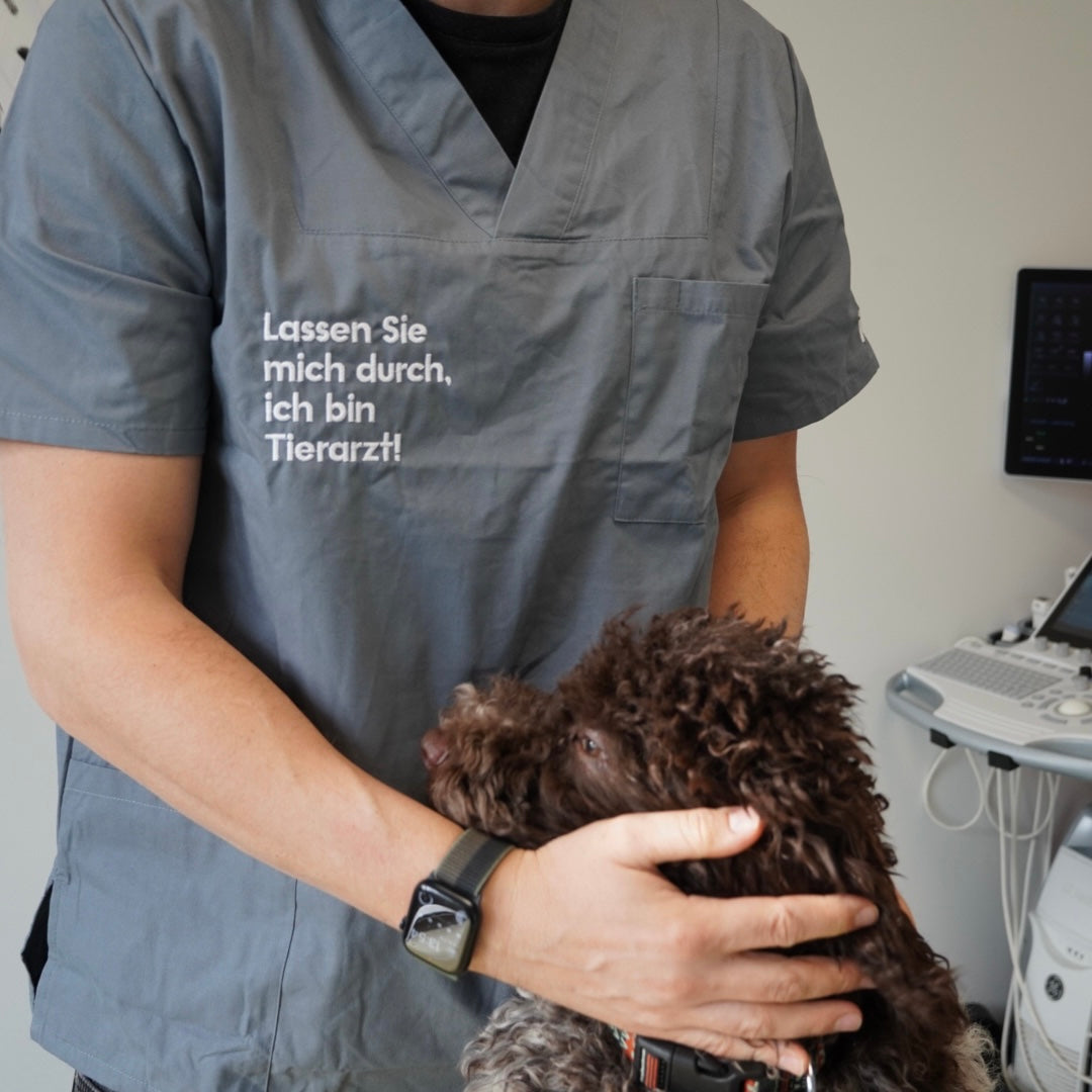 Kasack ''Lassen Sie mich durch, ich bin Tierarzt''